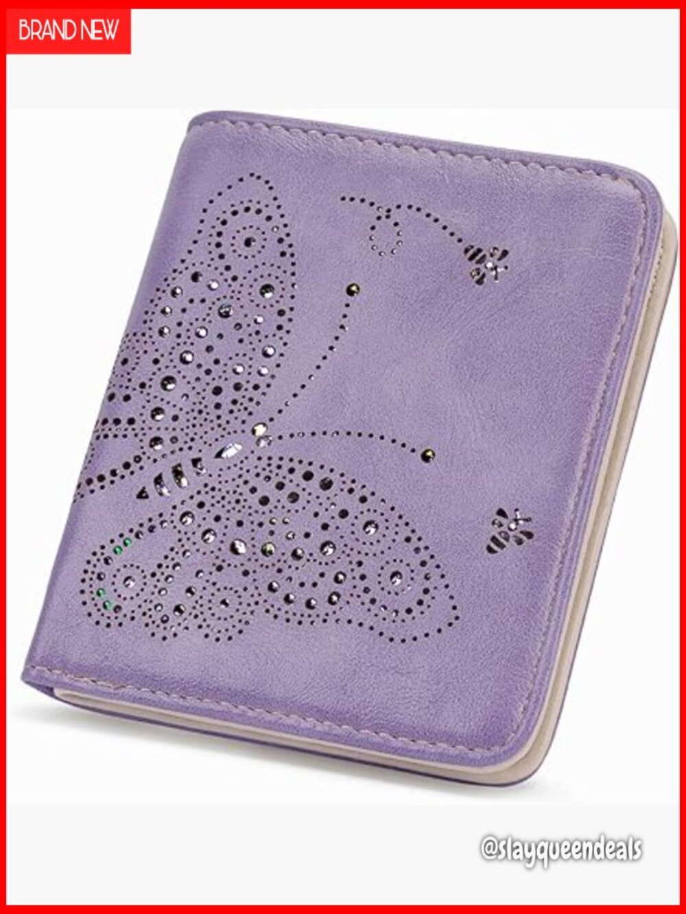 Ultra Thin RFID Blocking Bifold Wallet Compact Slim Women's Accessory